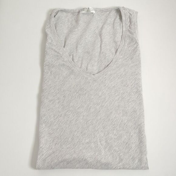 Brunello Cucinelli Monili Trim Cotton Tank NWOT - Picture 11 of 11